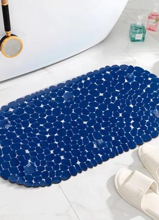 Силіконовий килимок для ванни Bathlux овальної форми, нековзни...