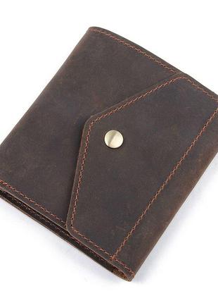 Бумажник в винтажной коже Vintage 14962 Коричневый GG