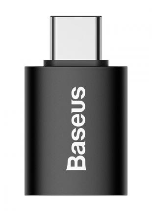 Переходник Baseus Ingenuity Mini OTG USB 3.1 to Type-C Black