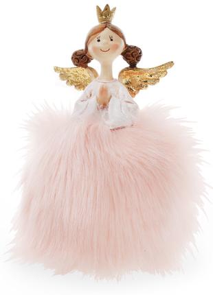 Декоративная фигурка Принцесса 16см, цвет - розовый с золотом,...