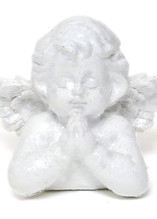 Декоративна статуетка Янгол 9см, колір - білий, 8шт