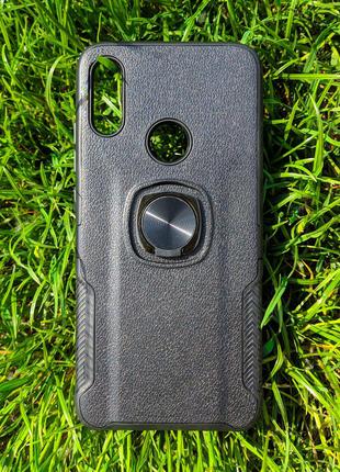 Задня накладка Xiaomi Redmi Note 7 з кільцем Black
