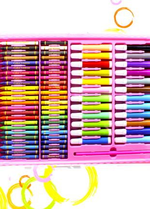 Набор для рисования в кейсе Super Mega Art Set 168 Pink