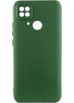Чехол Lakshmi Full Camera для POCO C40 (Зелёный / Dark green)