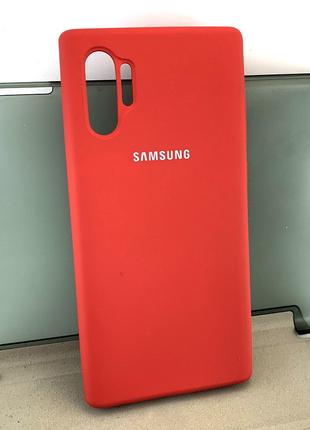 Чехол на Samsung Note 10 Plus накладка бампер Soft Case Full с...