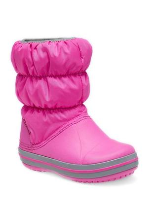Дитячі чоботи crocs winter puff boot, 100% оригінал