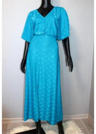Платье голубое zara