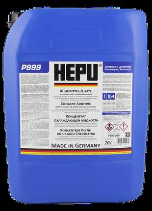 Жидкость охлаждающая Антифриз концентрат G11 синяя 20 л HEPU (...