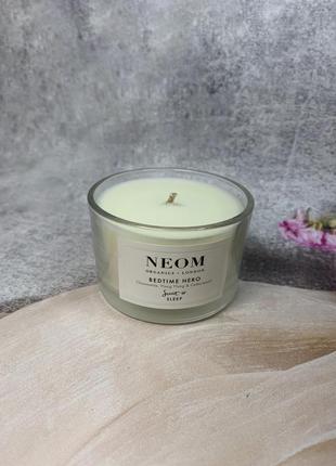 Аромасвічка розслаблююча перед сном neom bedtime hero