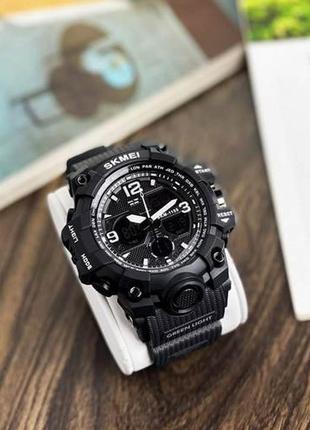 Чоловічий наручний годинник skmei 1155 black