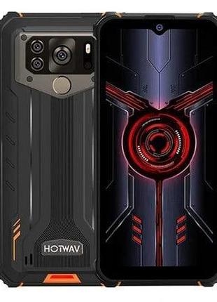 Защищенный смартфон Hotwav W10 Pro 6/64Gb orange мощный телефо...