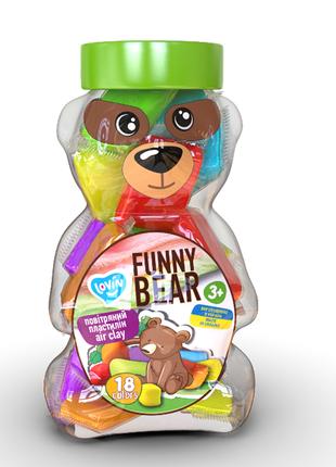 Funny Bear ТМ Lovin Набір для ліплення з повітряним пластиліном