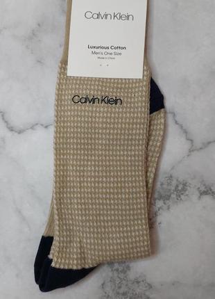 Высокие носки calvin klein (оригинал, не сток, не секонд) 40-4...