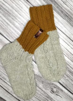 Дитячі вовняні шкарпетки 27-28 р- теплі шкарпетки - шкарпетки ...