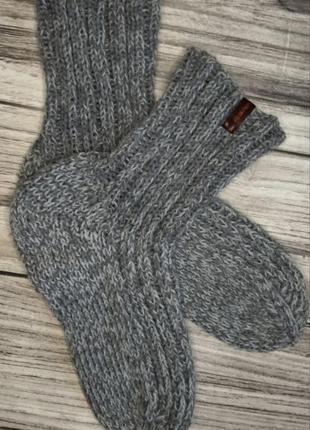 В'язані шкарпетки 38-39 р - теплі шкарпетки у взуття - зимові ...