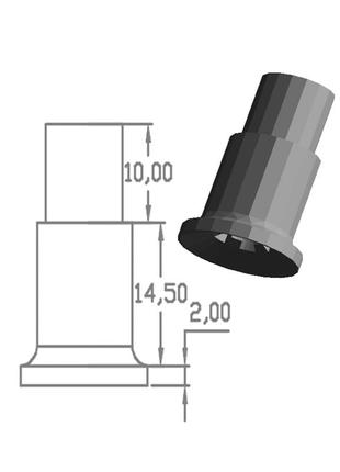 Муфта для блендера миксера Moulinex / Tefal FS9100014149