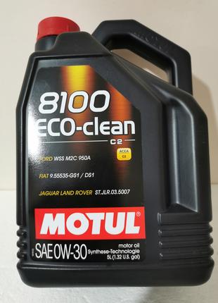 Motul 8100 Eco-clean C2 0w-30 (5л)