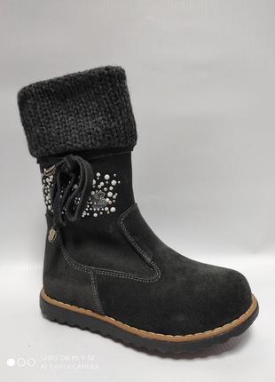 Распродажа !!! кожаные зимние сапоги ботинки для девочки tifla...