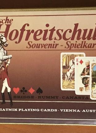 Игральные карты spanische hofreitschule souvenir - spielkarten