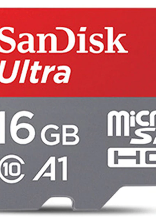 SanDisk micro SD UHS-1 карта памяти 16GB Class 10 A1 92 МБ/с orig