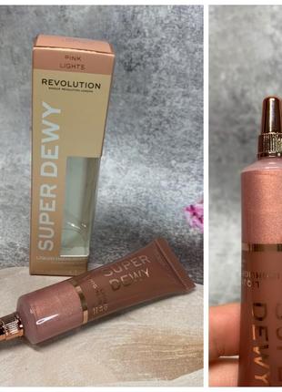 Хайлайтер makeup revolution superdewy liquid highlighter