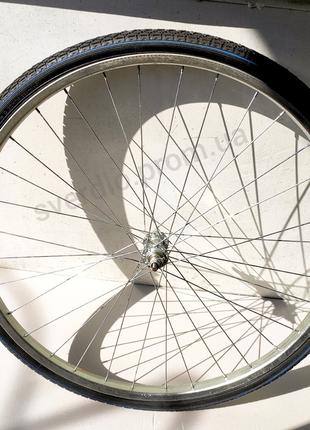 Переднее велосипедное колесо в сборе 28"