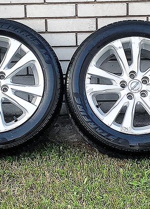 Диски R17 Chrysler 200 в сборе с резиной 215/55 r17 (5-6мм) да...