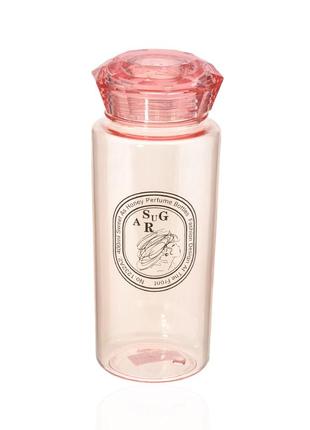 Пластиковая бутылка для воды crystal 500мл розовый