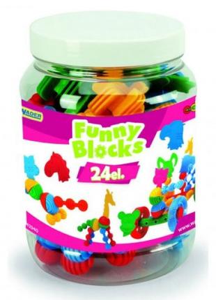 Конструктор "Funny blocks" — 24 деталі