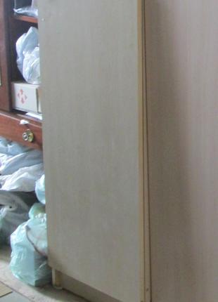 Шафа офісна (МДФ-плита), світла, на 3-ри полички, розм. 120х50х48