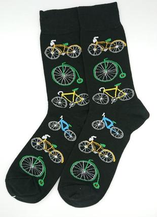 🚲круті шкарпетки з ретро велосипедами! 🚴‍♀️ яскраві, хороший м...