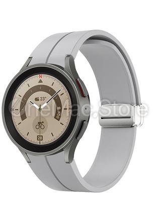 Ремешок для Samsung Galaxy Watch 5 Pro (серый/grey)