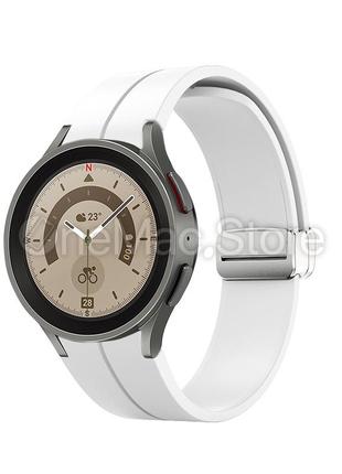 Ремінець для Samsung Galaxy Watch 5 Pro (білий/white)