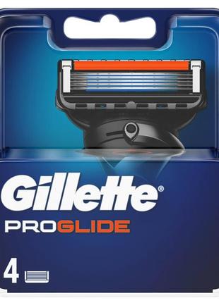 Сменные кассеты Gillette Fusion Proglide Oriqinal 4 шт. G00364