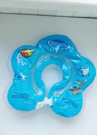 Надувний круг lindo для купання немовлят