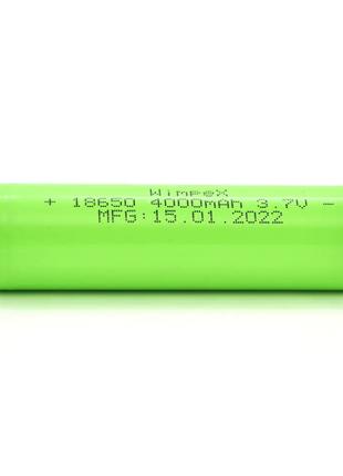 Аккумулятор Wimpex 18650 4000 mAh Li-ion 3.7V Green