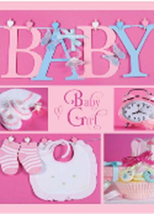 Фотоальбом EVG 20sheet Baby collage Pink w/box (UA)
