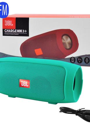 Bluetooth-колонка JBL CHARGE MINI 3+, speakerphone, радио, mint