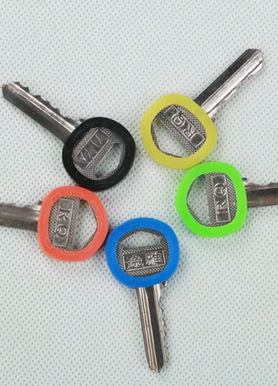 Чохли для ключів,  кольори в асортименті ( 50 штук упаковка)