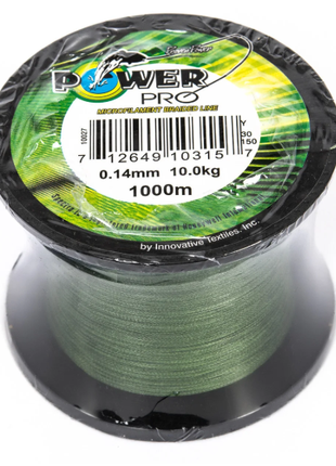 Шнур плетений Power Pro 1000м, Зелений