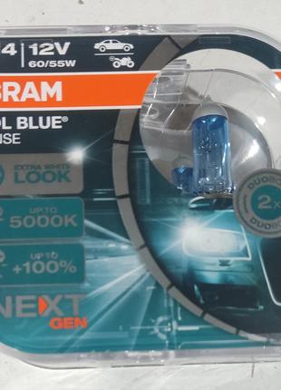 Лампа галогенная Osram Cool Blue Boost 12В H4 100/90Вт 62193CB...