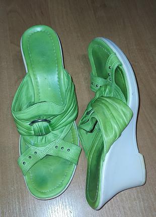 Сабо, Босоножки HSM, летняя обувь,натур. кожа,размер 35