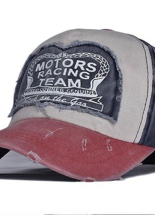 Бейсболка кепка Motors Racing Team винтаж