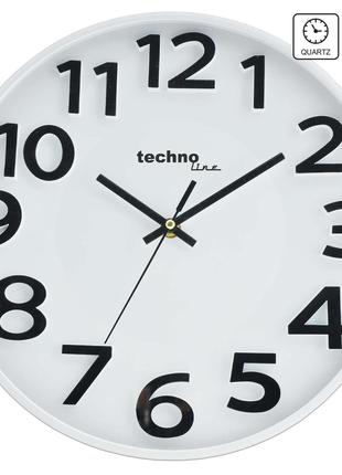 Часы кварцевые настенные Technoline WT4100 White (WT4100)