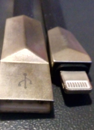 Кабель Apple Lightning USB для синхронізації та заряджання