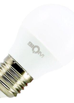 Светодиодная лампа Biom BT-543 G45 4W E27 3000К матовая