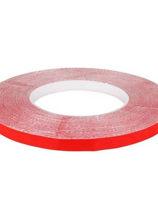 Скотч AT-2s-200-95-50-RED (9,5мм х 50м) тканевая основа, красный