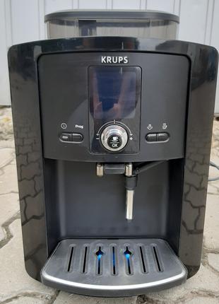 Кофемашина кофеварка Крупс Krups EA 8038 черная