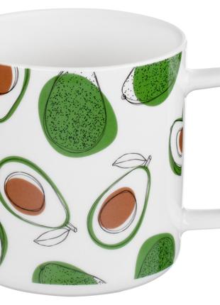 Чашка Ardesto Avocado, 340 мл, фарфор