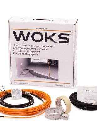 Нагрівальний кабель WOKS 10, 78 Вт, 7,7 м